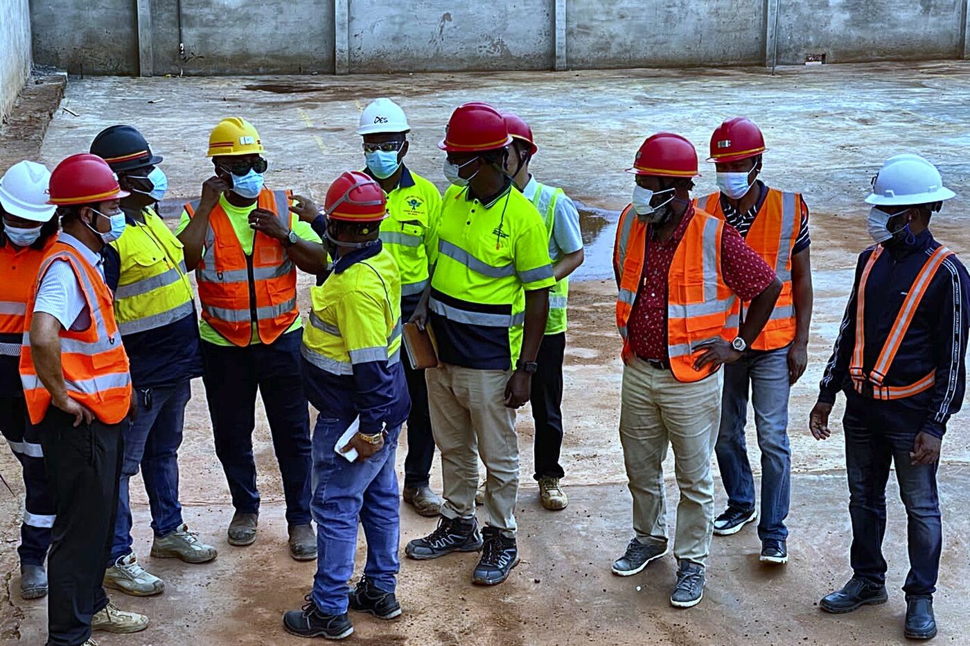 Commissioning, inspection and handover on site